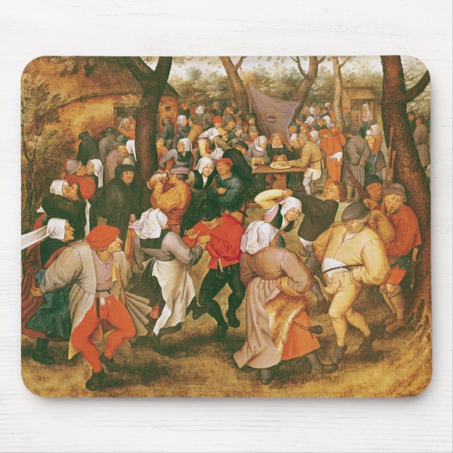 The Wedding Dance, 1607 Mouse Pad (Front)