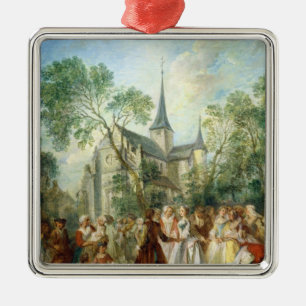 The Wedding Dance Metal Ornament