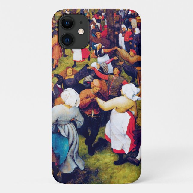 The Wedding Dance, Pieter Bruegel Case-Mate iPhone Case (Back)