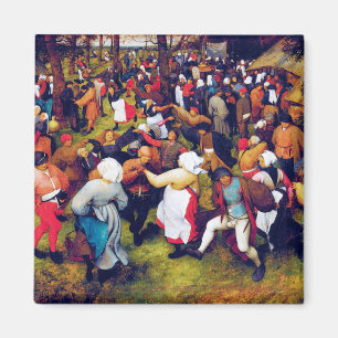 The Wedding Dance, Pieter Bruegel Magnet