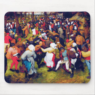 The Wedding Dance, Pieter Bruegel Mouse Pad