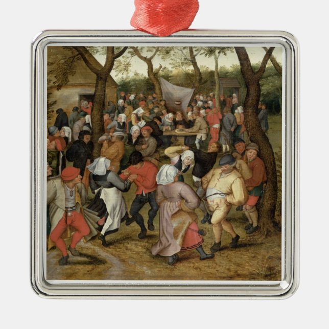 The Wedding Feast Metal Tree Decoration (Front)