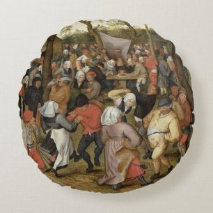 The Wedding Feast Round Cushion