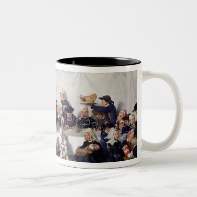 The Wedding Feast Two-Tone Coffee Mug (Right)
