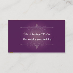 The Wedding Maker Business Card