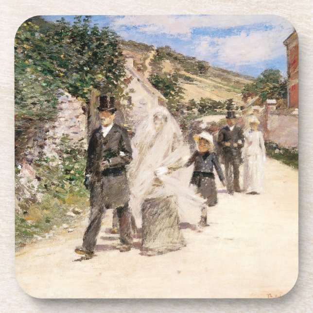 The Wedding March by Robinson, Vintage Newlyweds Coaster (Front)