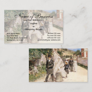 The Wedding March by Theodore Robinson Business Card