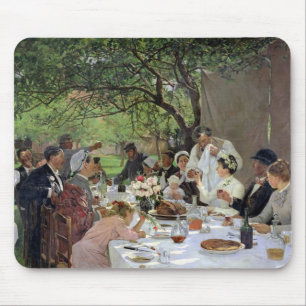 The Wedding Meal at Yport, 1886 Mouse Pad