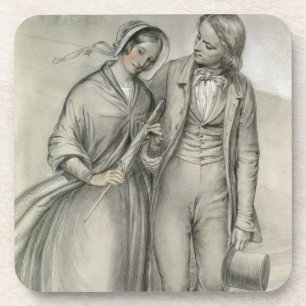 The Wedding Morning - The departure, c.1846 Coaster