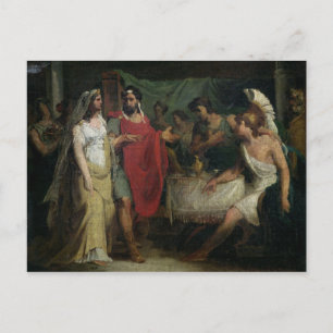The Wedding of Alexander the Great  and Roxana Postcard