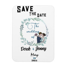 The wedding of blue lovers