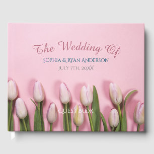 The Wedding Of, Names & Date, Tulips or DIY Photo Guest Book