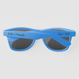 The Wedding Party, Customise Names and Dates Sunglasses