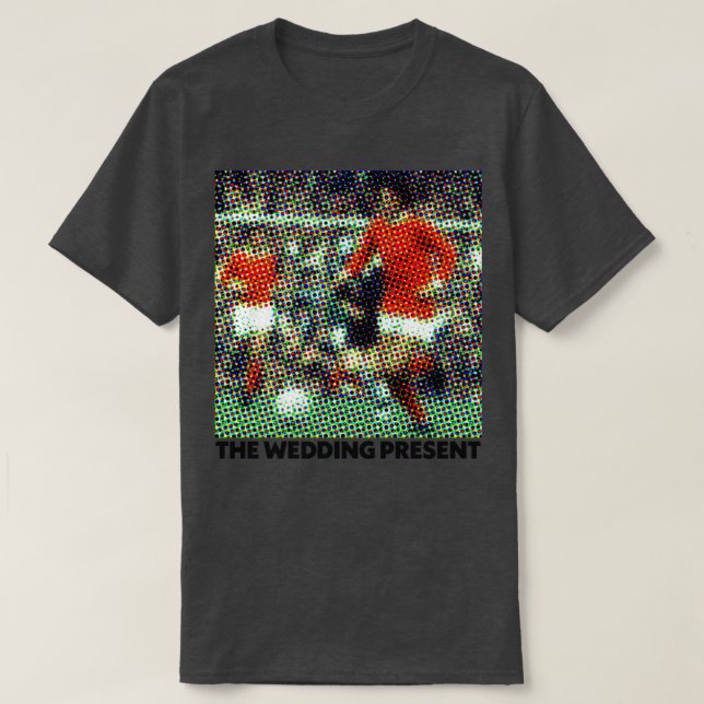 The Wedding Present Retro Indie Tribute Design1 T-Shirt (Design Front)