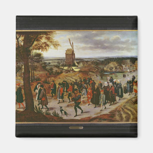 The Wedding Procession Magnet