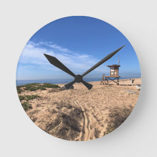 The Wedge, Newport Beach, California Round Clock