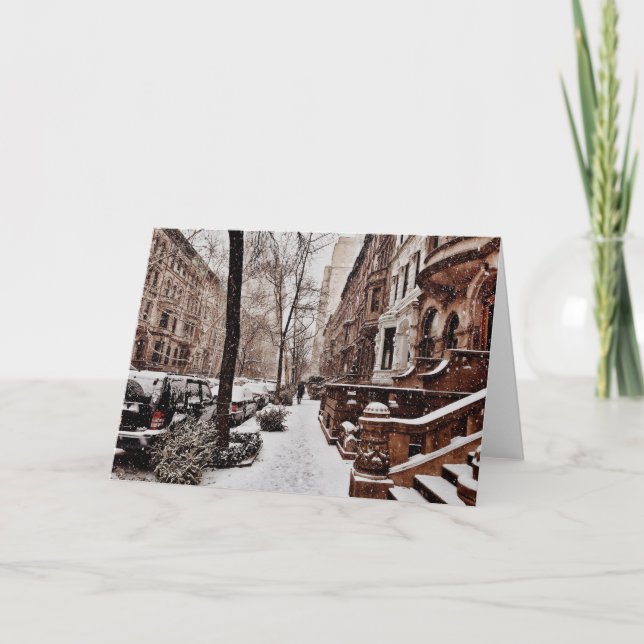 The Week After Christmas On The Upper West Side Holiday Card (Front)