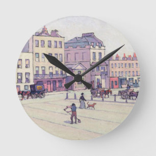 The Weigh House, Cumberland Market, c.1914 (oil on Round Clock