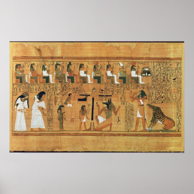 The Weighing of Heart against the Feather of Poster (Front)