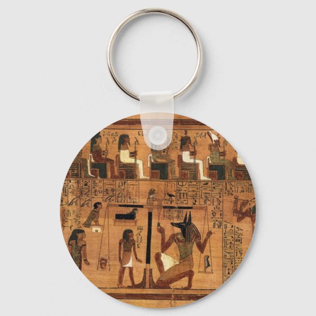 The Weighing of the Heart Key Ring (Front)