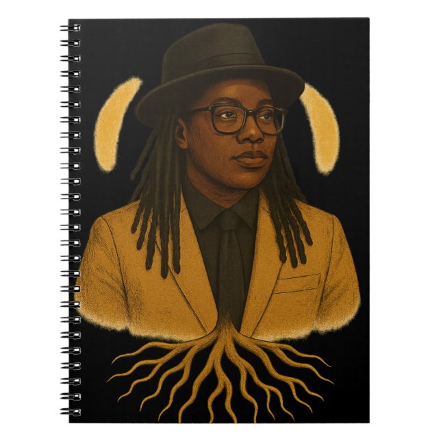 The Weight I Stand In Notebook (Front)