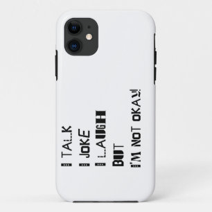 The Weight of Laughter – Mental Health Awareness iPhone 11 Case