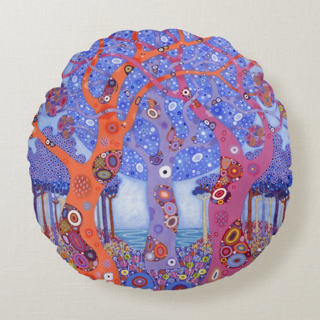 The Welcome Hills 2013 Round Cushion (Front)