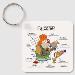 The Well Equiped Falconer Key Ring