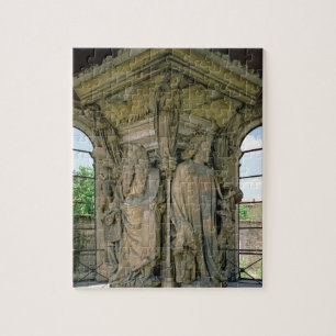 The Well of Moses, David and Moses, 1395-1404 (sto Jigsaw Puzzle