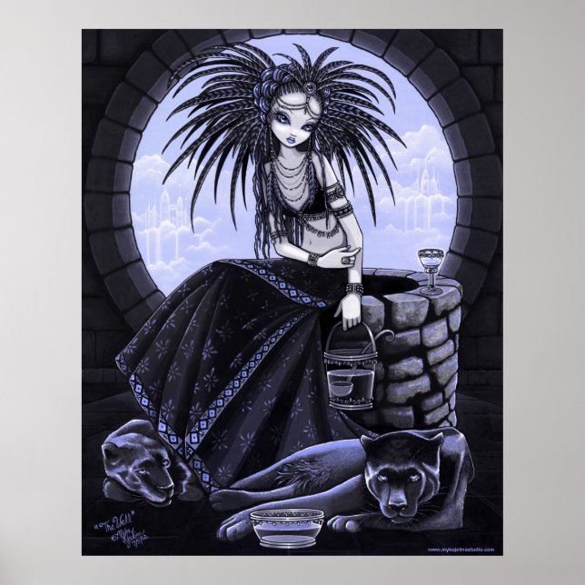 The Well Tribal Fusion Water Panther Poster (Front)