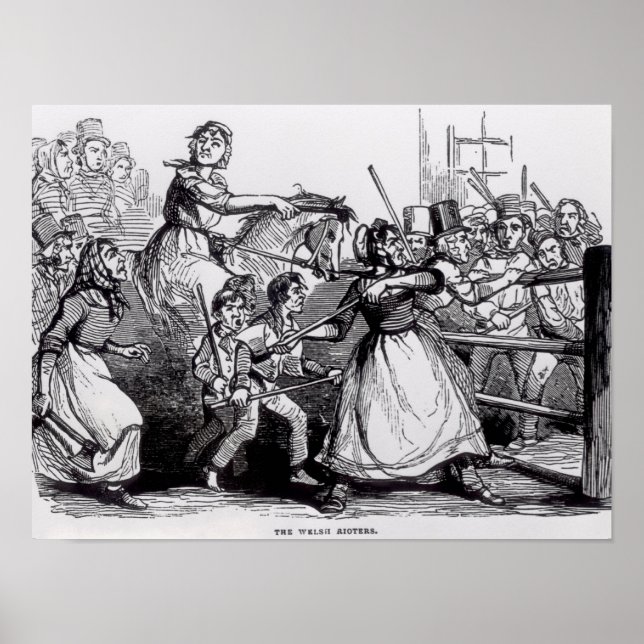 The Welsh Rioters Poster (Front)