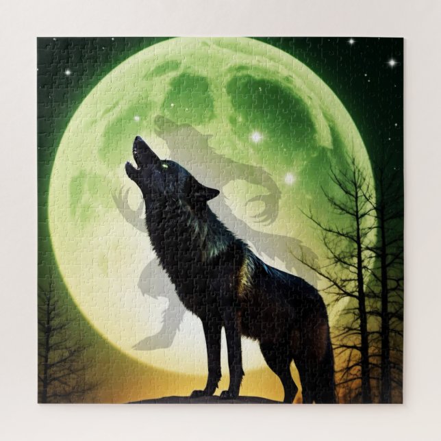 The Werewolf Howl Jigsaw Puzzle (Vertical)