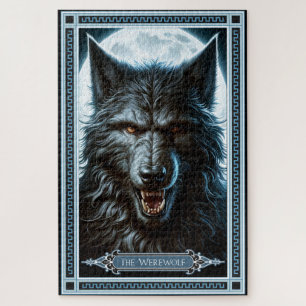 The Werewolf Tarot Card Jigsaw Puzzle