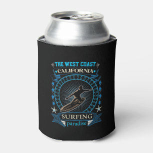 The West Coast California Surfing Can Cooler