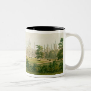 The West Front, from 'Views of the Royal Pavilion, Two-Tone Coffee Mug