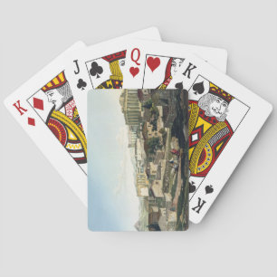 The West Front of the Parthenon, plate 19 from Par Playing Cards