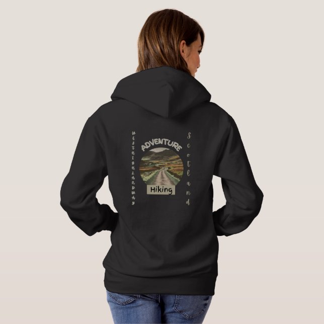 The West Highland Way Hiker Hoodie (Back Full)