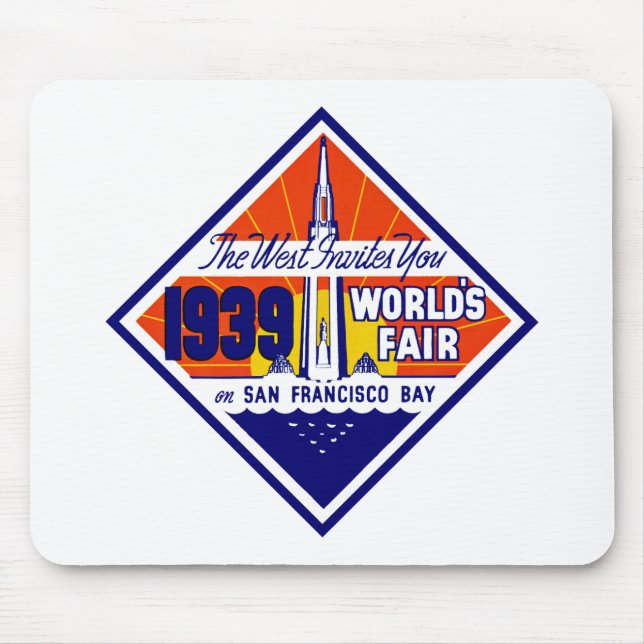The West Invites You Mouse Pad (Front)