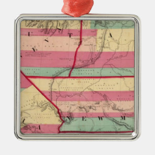 The West Metal Ornament