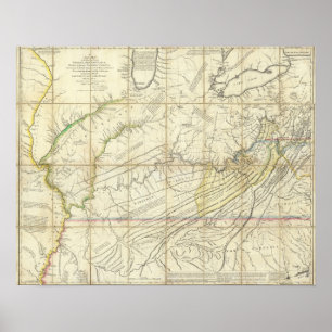 The Western Parts of Virginia, Pennsylvania Poster
