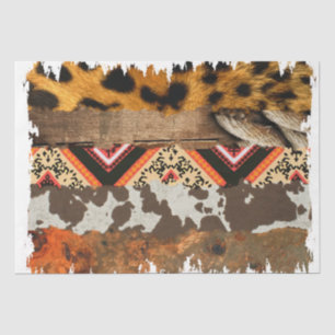 The Western Series Design 12 Tissue Paper