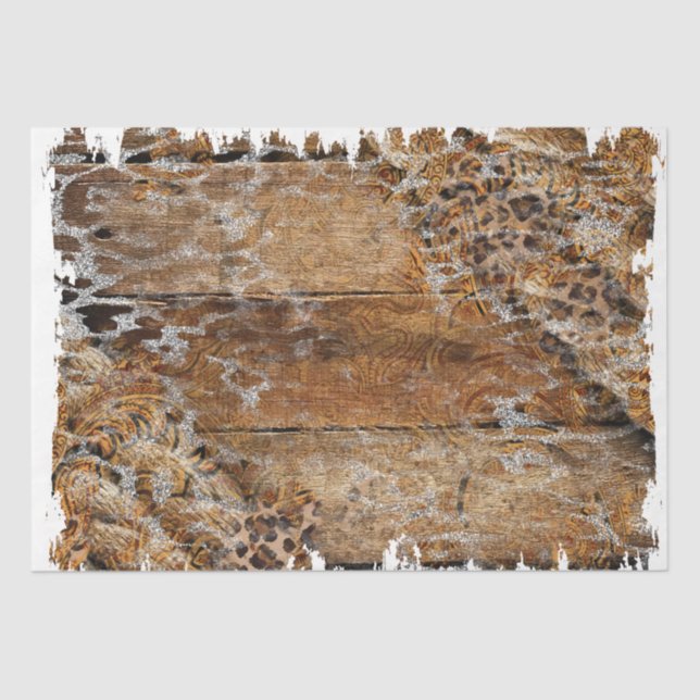 The Western Series Design 14 Tissue Paper (Front)