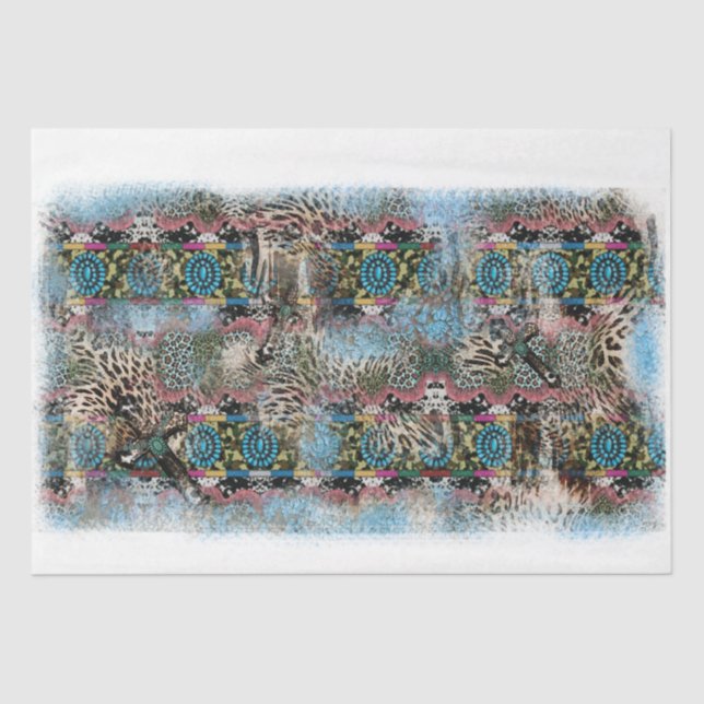 The Western Series Design 29 Tissue Paper (Front)