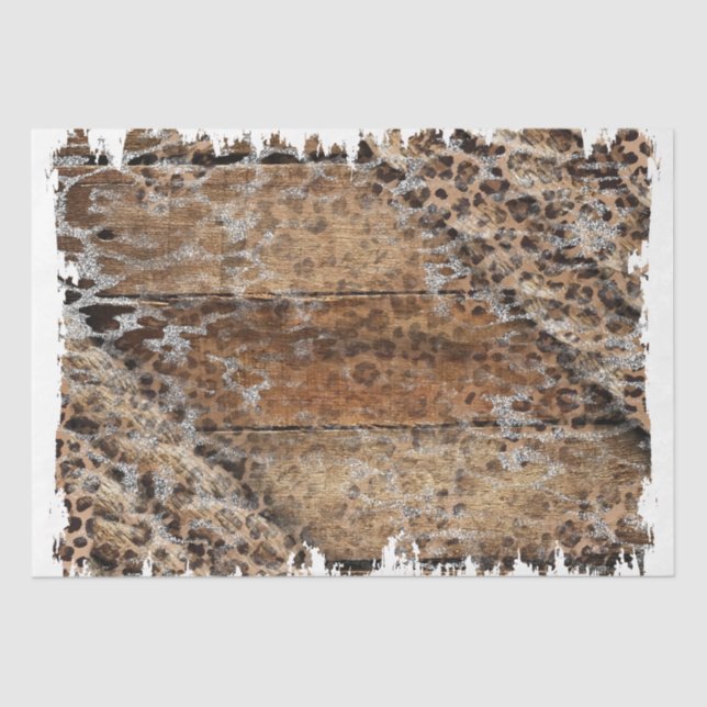 The Western Series Design 34 Tissue Paper (Front)