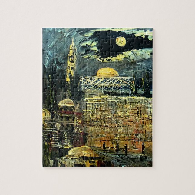 The Western Wall in Jerusalem Jigsaw Puzzle (Vertical)
