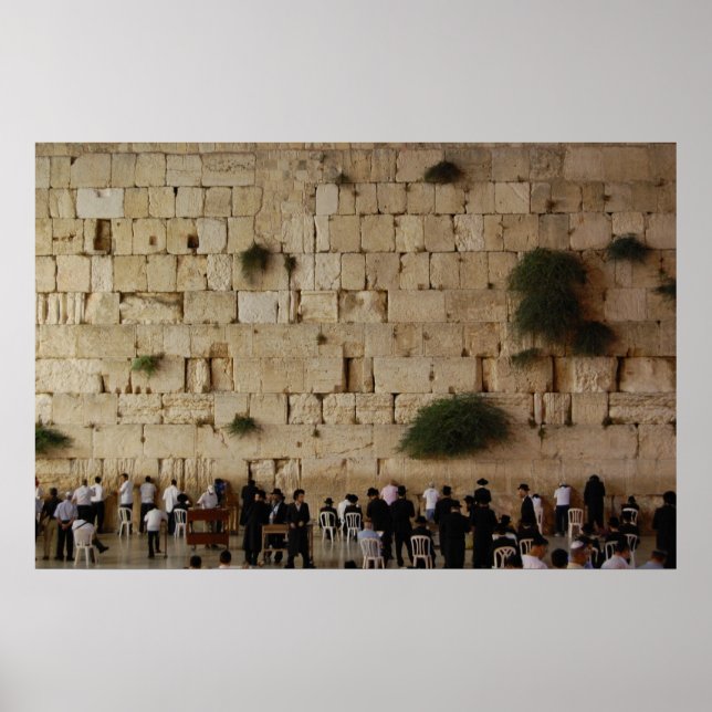 The Western Wall/Wailing Wall poster (Front)