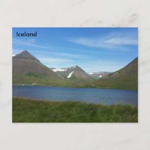 The Westfjords, Iceland Postcard