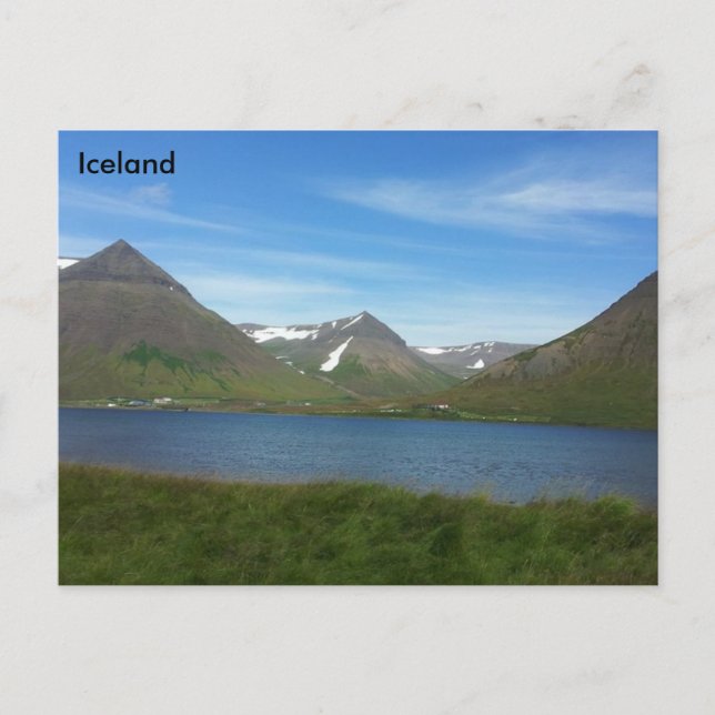The Westfjords, Iceland Postcard (Front)