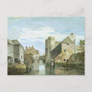 The Westgate, Canterbury (bodycolour on paper) Postcard