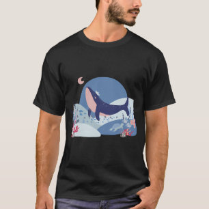 the whale and the moon T-Shirt